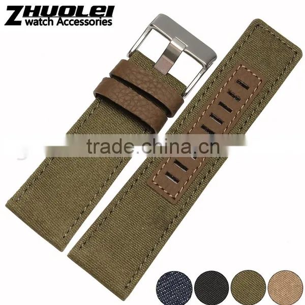 26mm High Quality Nylon Watch Strap With Stainless Steel Buckle Wholesale 3PCS photo-3