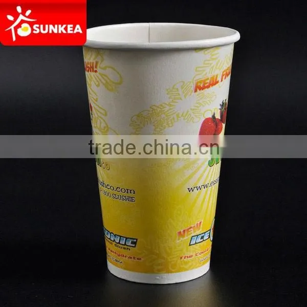Hot Sale Custom Printed Cold Paper Cups of Food Grade Paperboard photo-3