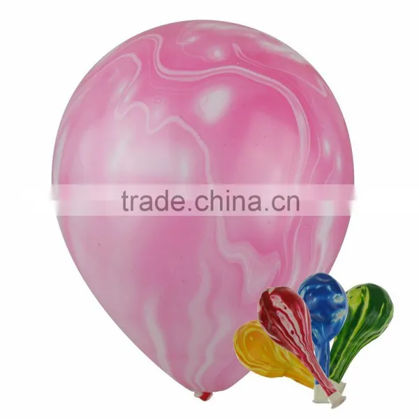Fire Pattern Latex Balloon Purple Cloudy Balloon Gift for Children photo-4