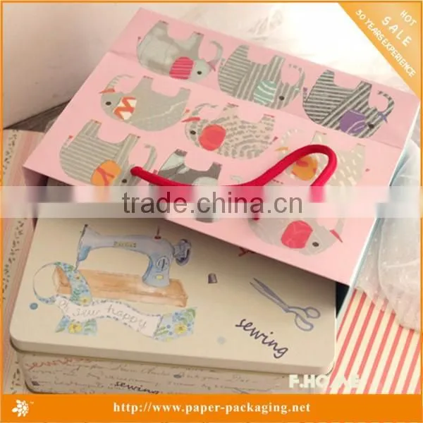 Popular Hand Paper Bag With Logo Print photo-2