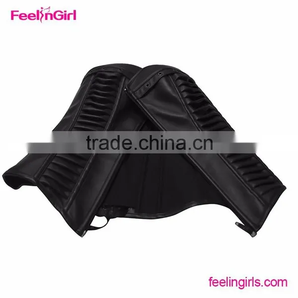 2016 Black Underbust Costume Woman Corset Steampunk Wholesale photo-5