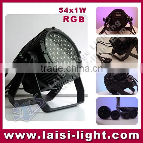 Led Par Light 54*3W/1W High Power Rgbw 4in LED Par Can /lights Led Par photo-2