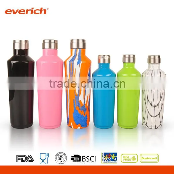 Promotional Double Wall Stainless Steel Everich Brand Vacuum Flask With Colorful Coating photo-4