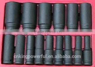 15PCS DEEP IMPACT SOCKET SET photo-2