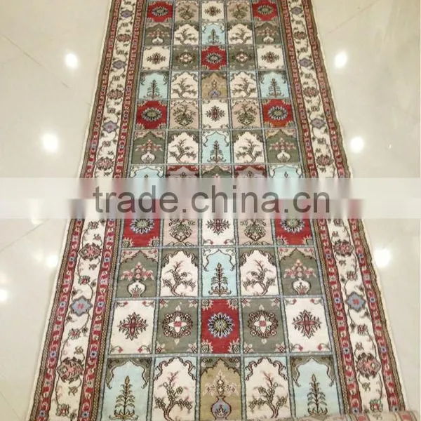 2014 New Design, Colorful Silk Handamde Runner for Sale