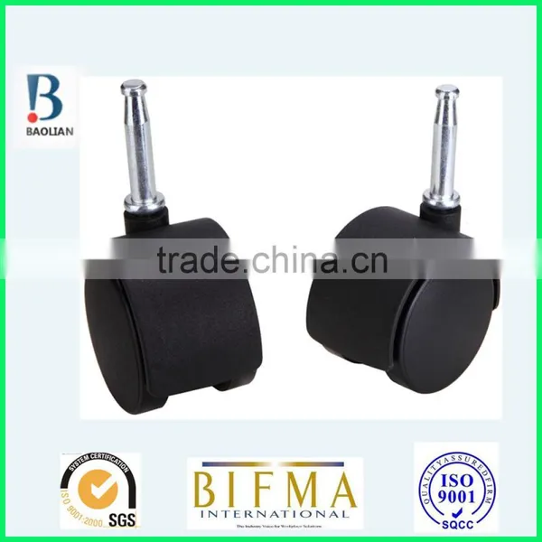 BL Clearance Sale 40mm Black Light-duty Durable Long-iron Stem Nylon Mould Caster photo-6