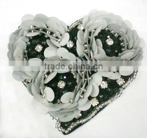 Sequins Fabric Costume Brooch