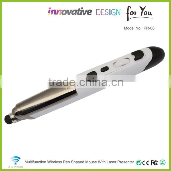 Promi PR-08 High Quality Sensitive Optical Wireless Laser Pointer With Wireless Mouse photo-2