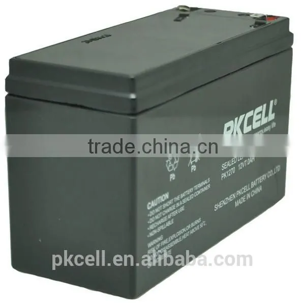 China Factory Price Sealed Lead Acid Battery 12V 7AH