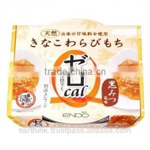 Japanese Very Hot Selling Wagashi ENDO's 'Zero Calorie' Kinako Warabi Mochi 180g photo-2