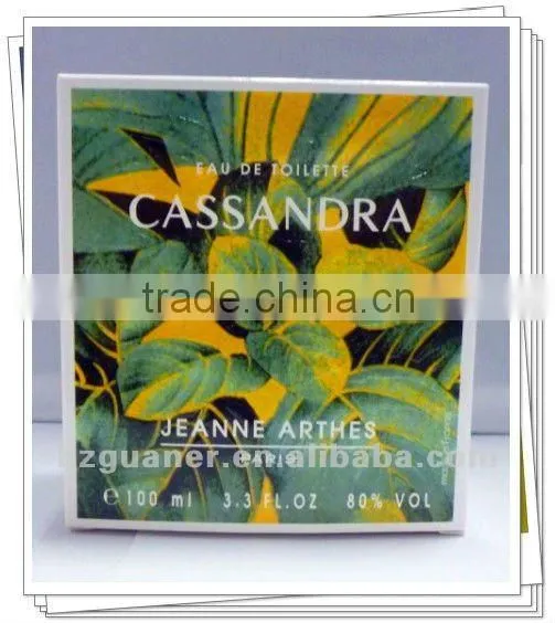 Paper Perfume Packaging/perfume Box/box Package