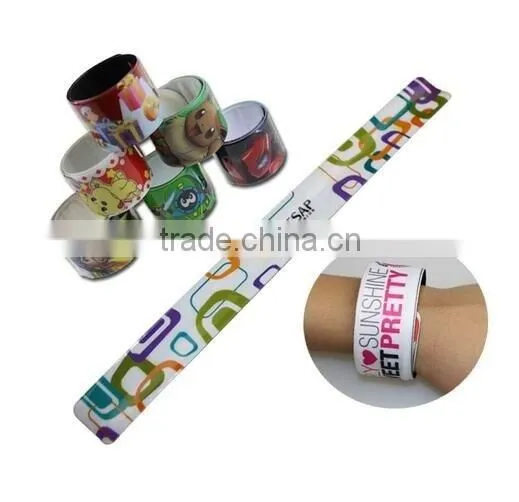 Wholesales Promotional Cheap Reflective Slap Wrap Band