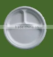 10-1/4" Three Compartment Plate