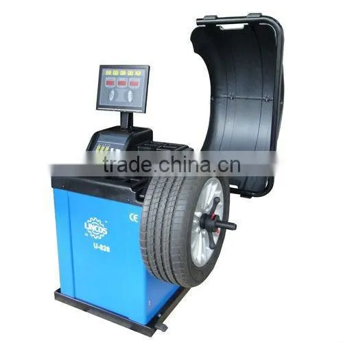 Automatic wheel balancer