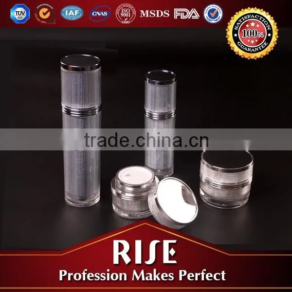 RISEPACK TUV Certified Silver Cosmetic Jars