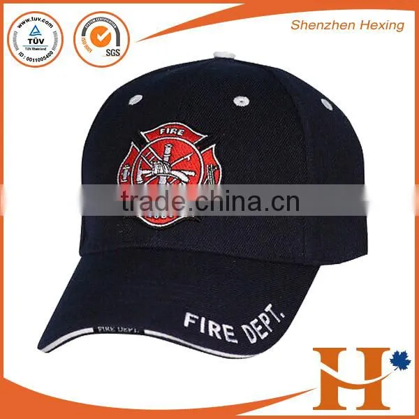 2016 Blue Canvas Woven Label 5 Panel Strap Back Cap photo-3