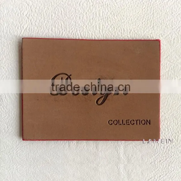 Factory Wholesales Imitation Leather Label Patch for Children's Hats photo-3