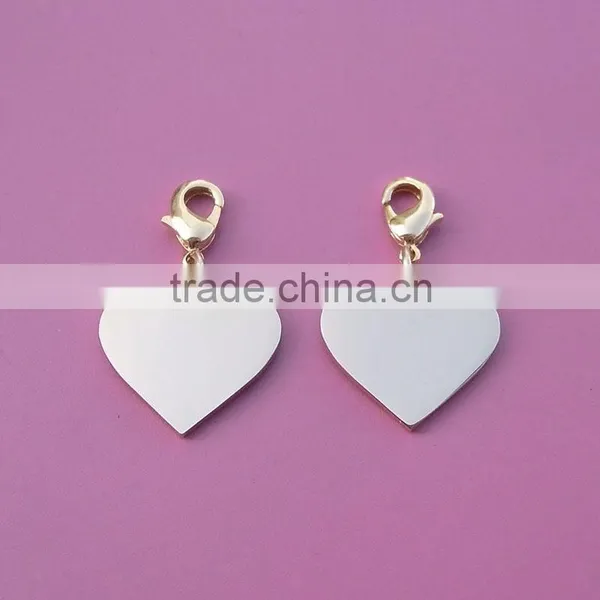 Custom Design Love Heart Metal Souvenir Keychains photo-3
