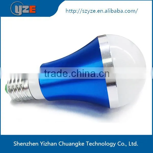 2016 Hot Smart Led Light Bulb 5w E27 Mobile Control by Bluetooth 4.0 Manufacturer