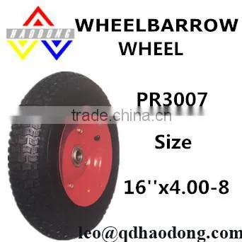 4.00-8 Steel Rim Wheelbarrow Wheels PR3007
