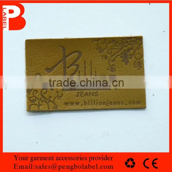 Leather Custom Logo Patch Accept Different Size and Logo Customized photo-3