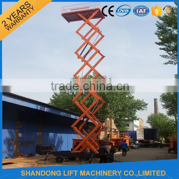 Mobile Adjustable Scissor Suspended Electric Scaffolds Platform photo-6
