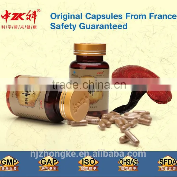 Zhongke Since 1984 Improve Sleeping Neurasthenia and Insomnia Remedy Gano Excel Ganoderma Mycelium Excellium Capsule