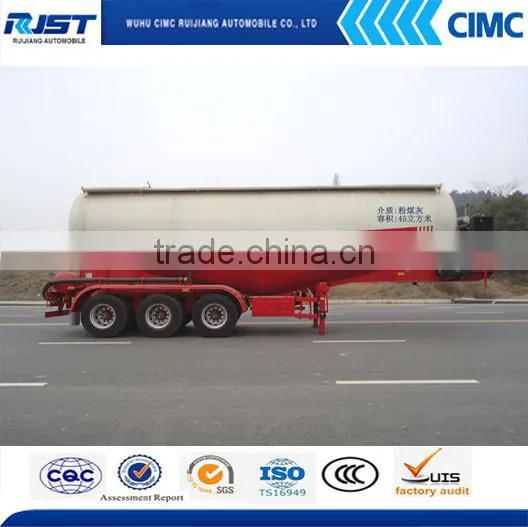 Hot Sale 45m3 Bulk Cement Transportation Tank Semi Truck Trailer /Cement Cargo Tanker Trailer (Volum Optional) photo-2