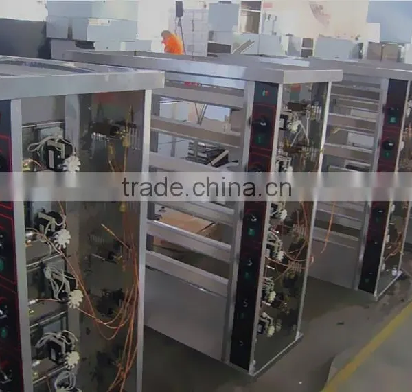 4 Burners Commercial Gas Rotisserie Chicken Roasting Oven photo-6