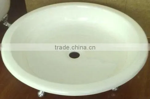 Round Cast Iron Enamel Shower Tray