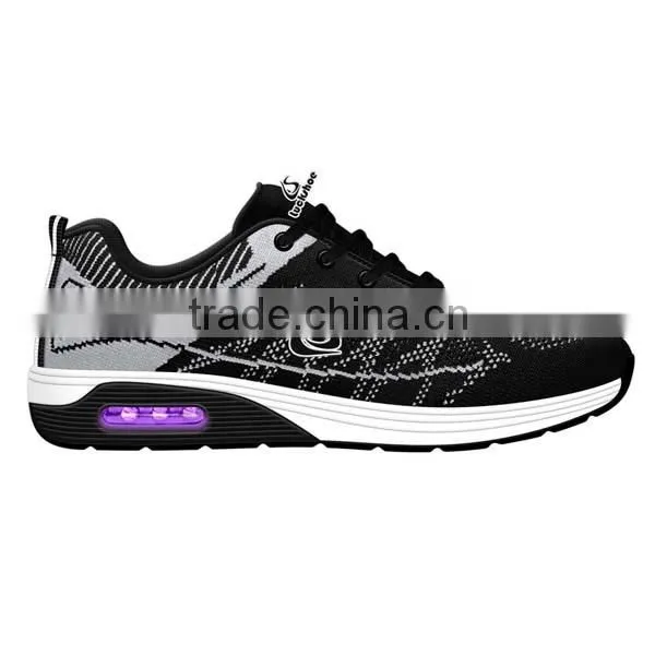 Fashion Air Cushion LED Shoes Unisex Air Cushion Light Shoes New Air Cushion Shoes photo-2