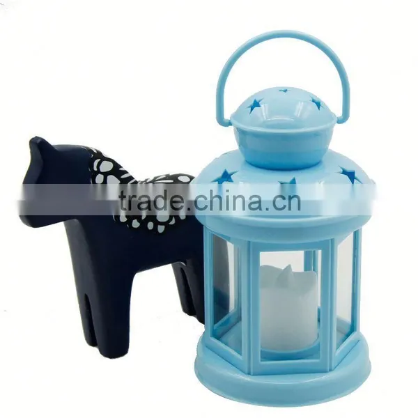 Promotion Poppas BS10 Classic Colorful Hurricane Lantern,Home Decoration Wedding ABS Plastic Lantern photo-2
