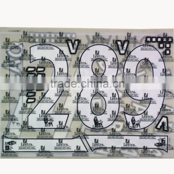 Factory Direct Flocking Material 3d Effect t Shirt Heat Transfer Printing Paper Letters Fabric Stickers
