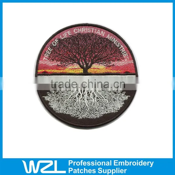 2015 Professional Embroidered Patch Woven Embroidery Heat Transfer Patch Quality Choice photo-6