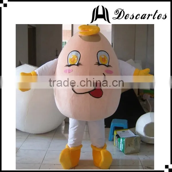 2016 Hot Sale Festival Dress Adult Egg Mascot Costume for Easter Day