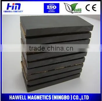 High Quality Strong Ferrite Arc Block Bar Ring Magnets photo-6