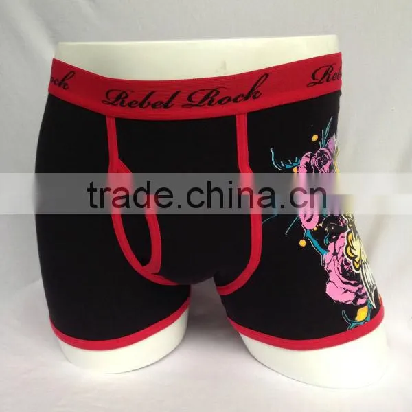Huoyuan Sexy 95% Cotton 5% Elastane Mens Underwear Boxer Factory 2015 Collection