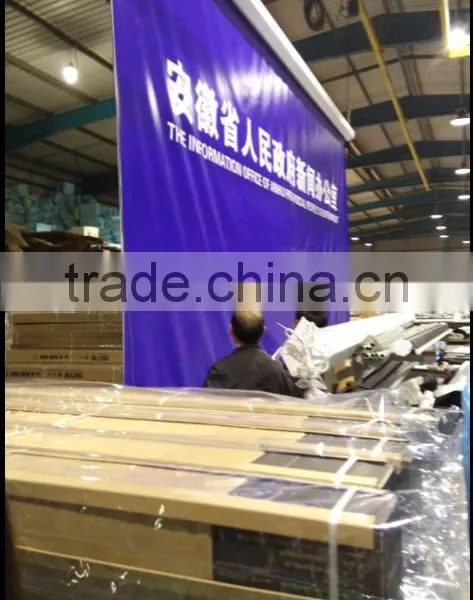 Electric Projector Screen Tab Tension Motorized Projector Screen Electric Tab-Tensioned Projection Screen photo-2