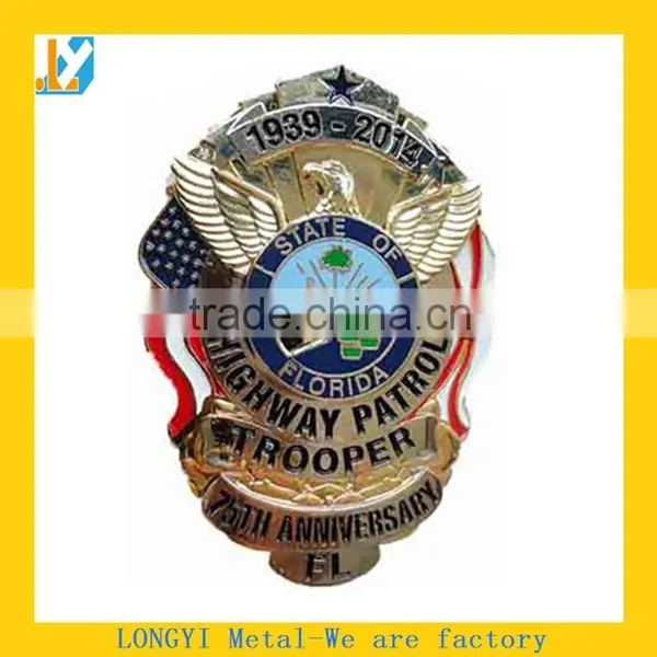 Free Design Metal Buton Badge, Security Badge photo-3