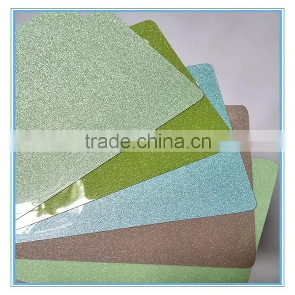 Metallic Decorative Pvc Sheet for Furniture Panel