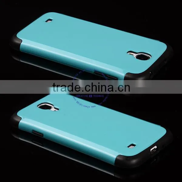 C&T Hard Hybrid TPU and Plastic Combo Back Case For Samsung Galaxy S4 photo-3
