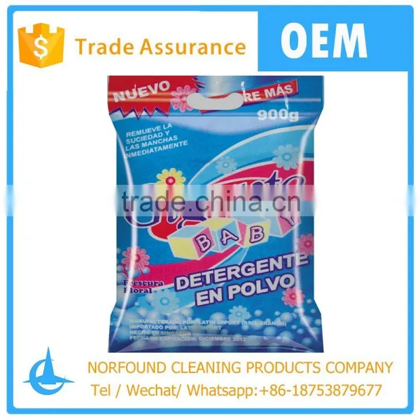 OEM 900g Baby Use Netural Laundry Detergent Soap Powder photo-2