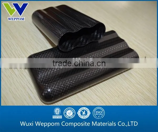 Unique Carbon Fiber Cigar Case for Men Gifts photo-3
