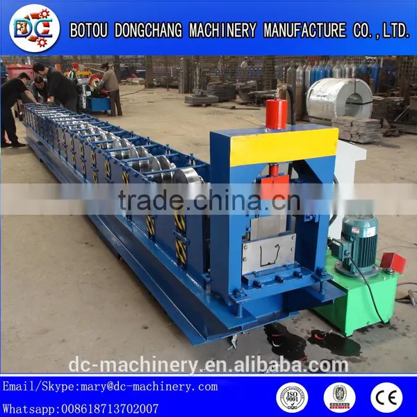 Gutter Roll Forming Machine/Square Type Downpipe Forming Machine/downspout Steel photo-4