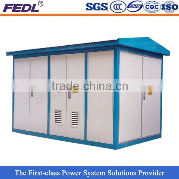 YBW Packaged Outdoor Substation Layout