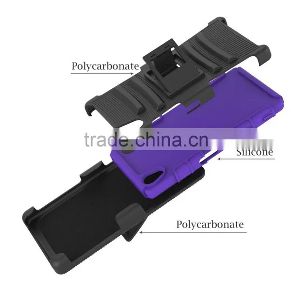 New Arrival PC Silicone Hybrid Slim Armor Case Moblie Phone Case for Sony Xperia z5 China Price photo-6