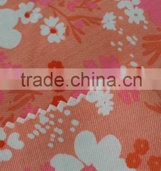 Plain Printed Cotton/100% Cotton Herringbone Twill Fabric photo-2