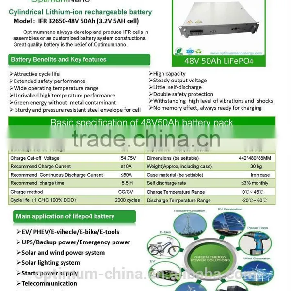 Amazing Cycle 48v 50ah Lifepo4 Wheelchair Battery With BMS photo-5