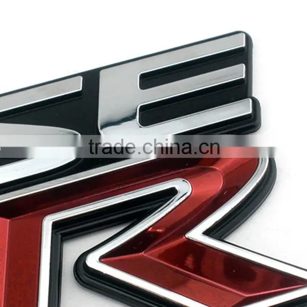 Wholesale Chrome SER Letters Emblem,custom Car Logo Blank Badge photo-2