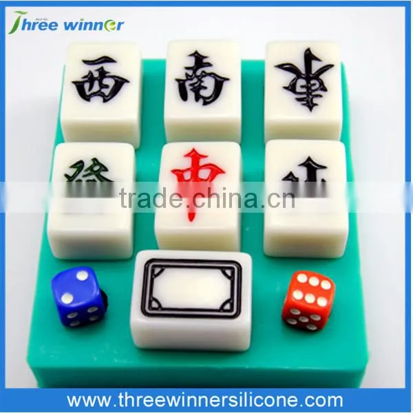 New Design Diy Cake Mould Shape Cake Molds Mahjong Mould photo-2